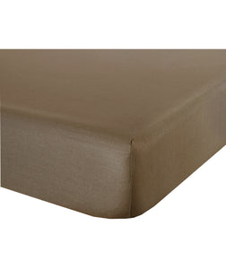 Lenzuolo letto sotto lenzuola con angoli in cotone made in italy TESTA DI MORO - NOVILUNIO.IT