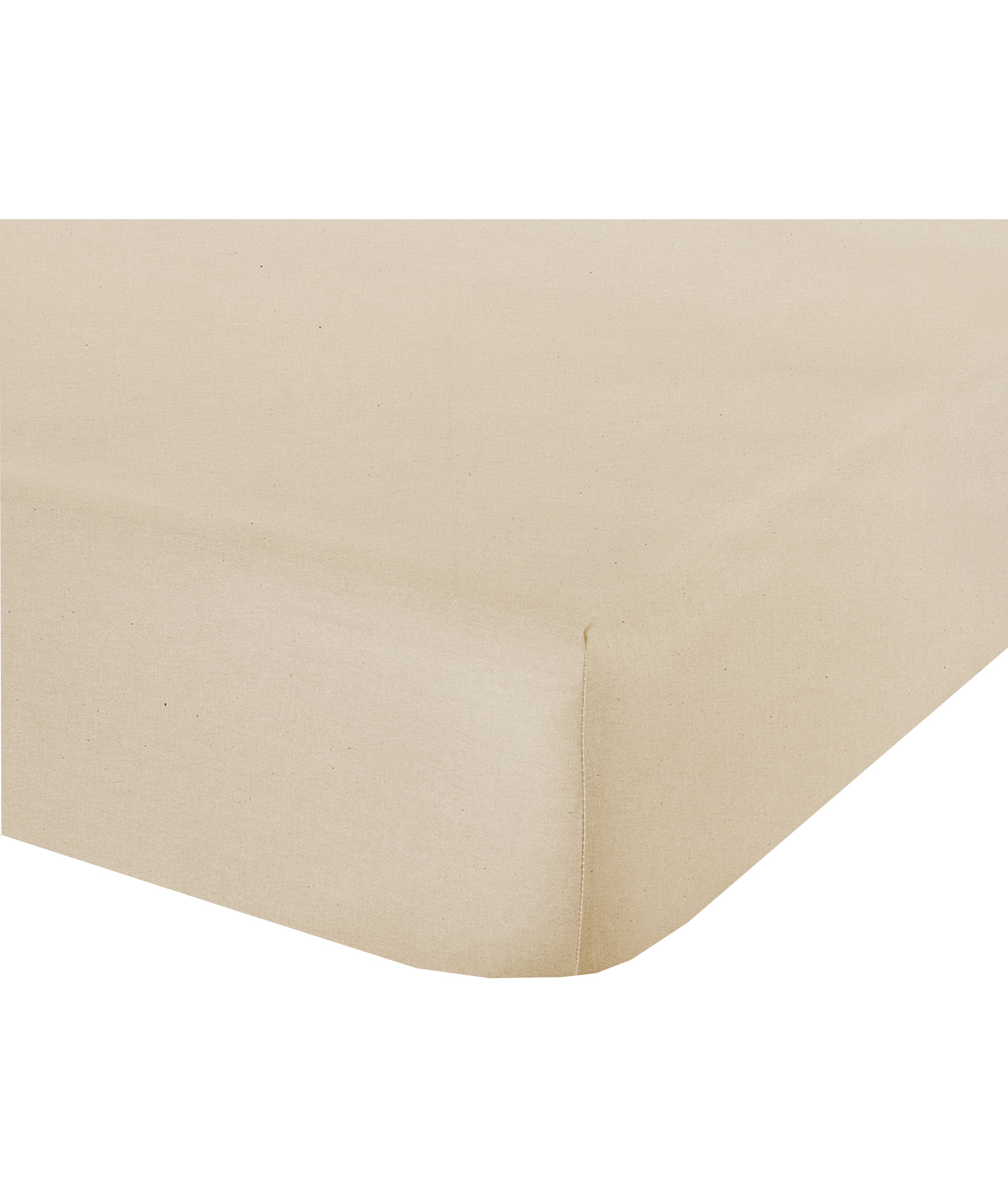 Lenzuolo letto sotto lenzuola con angoli in cotone made in italy SABBIA - NOVILUNIO.IT