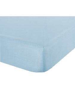 Lenzuolo letto sotto lenzuola con angoli in cotone made in italy CIELO - NOVILUNIO.IT